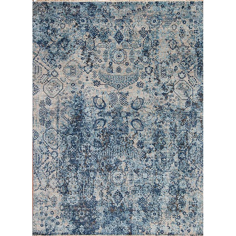 Tapis rectangulaire en laine Shangri-la, Rectangle 10 pi x 14 pi