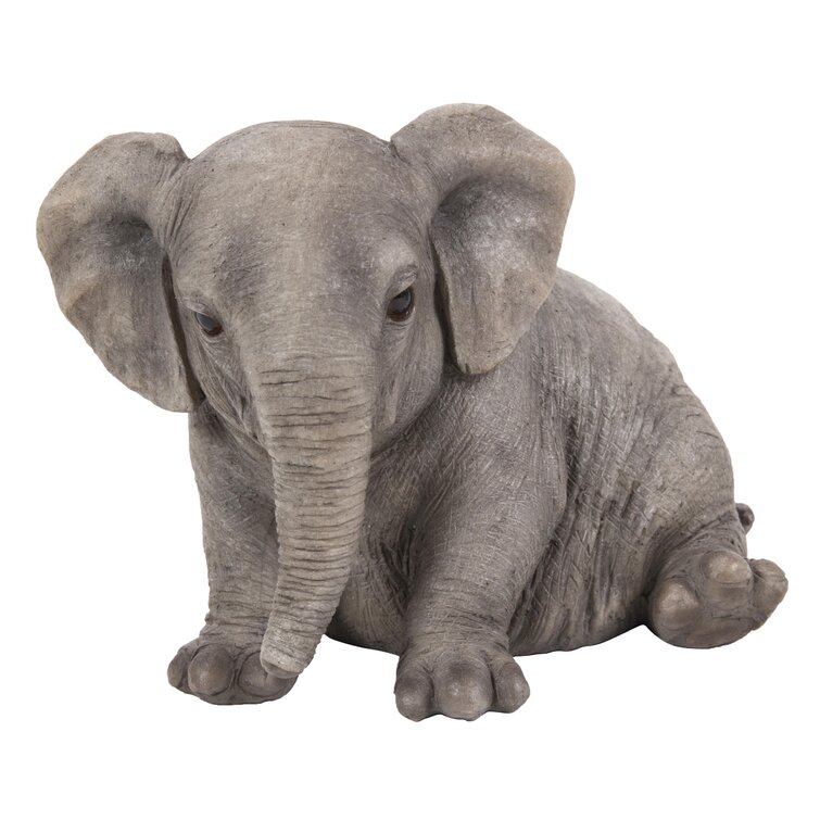 Hi-Line Gift Ltd. Statue bébé éléphant et Commentaires - Wayfair