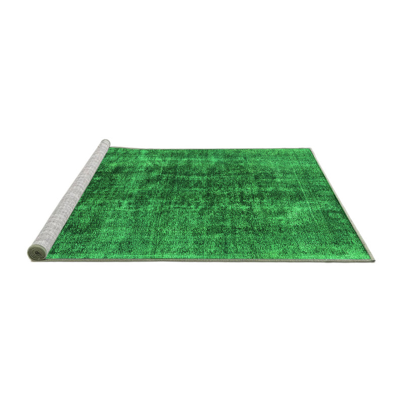 Washable Oriental Indoor Rug, Square 7'