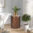 Round Outdoor Side Table , 15.5'' in. W 15.5'' in. D