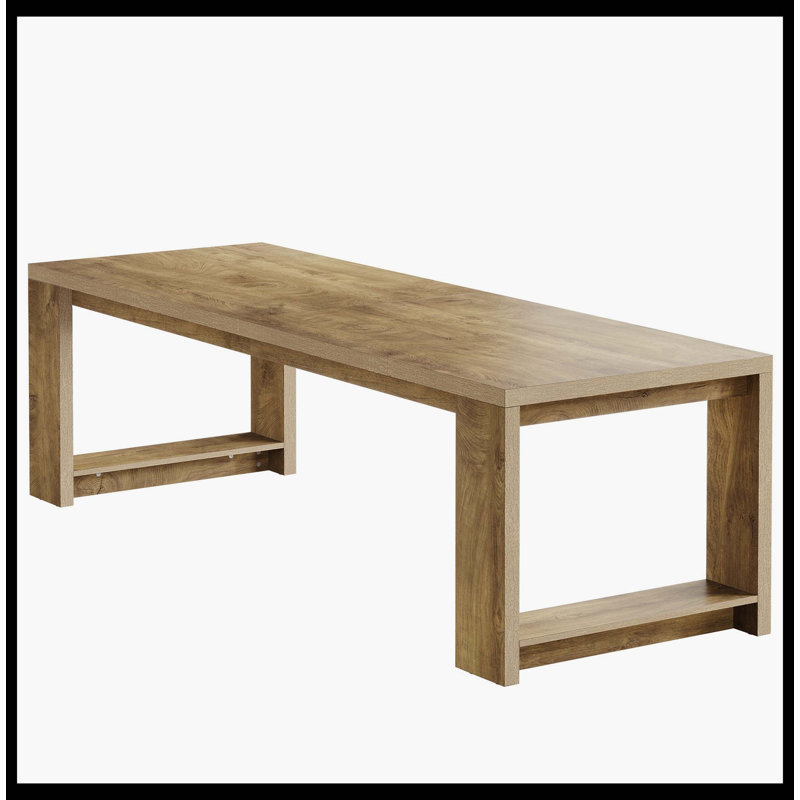 Table de conférence 86 po pour deux personnes, bureau d'ordinateur pour deux personnes