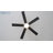 Stylish 52" Indoor Matte Black Downrod Mount Ceiling Fan With LED Light,Reversible Motor and Remote Control-283176749-283176744-283176745