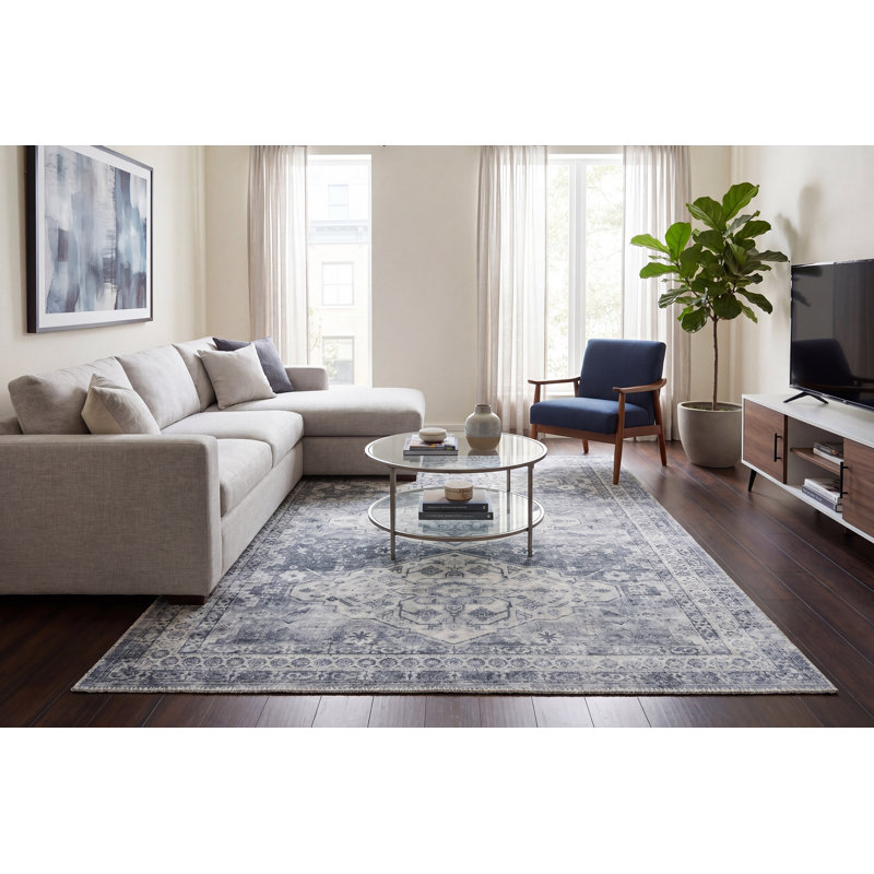 ELISE 3X5 6300-900 GRIS, Rectangulaire 3 pi x 5 pi