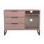 Fluted 3 Drawer TV Unit-1106472324