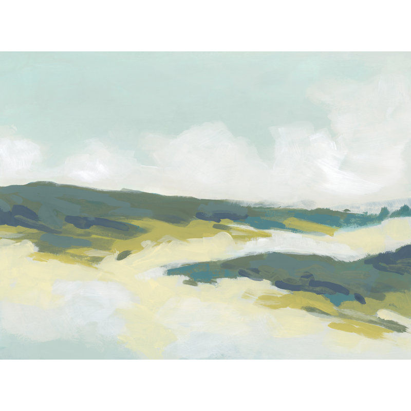 Hillside Swath I by June Erica Vess - Wrapped Canvas Print, 30cm H x 46cm W x 3.8cm D
