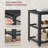 3-Tier Shoe Bench with Metal Mesh Shelves-2099414946