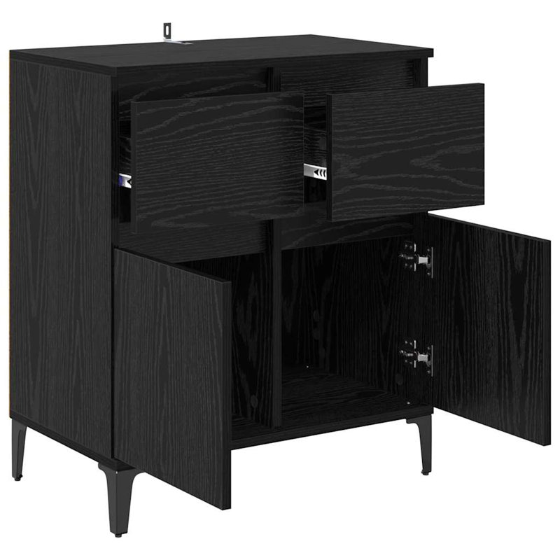 Sideboard Accent Chest, Black Oak