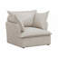 Fauteuil en chenille - fauteuil d'appoint moderne et fauteuil simple