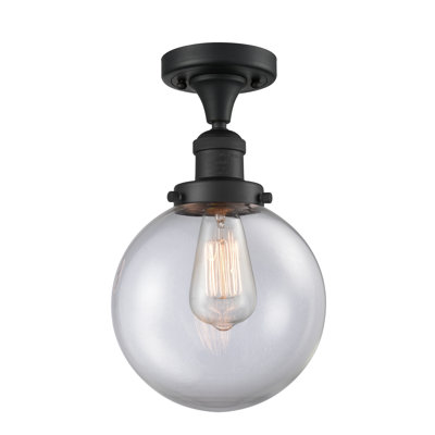 Adelaida Glass Semi Flush Mount