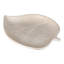 Geometric Champagne Ceramic Bowl 36x24x4 Cm