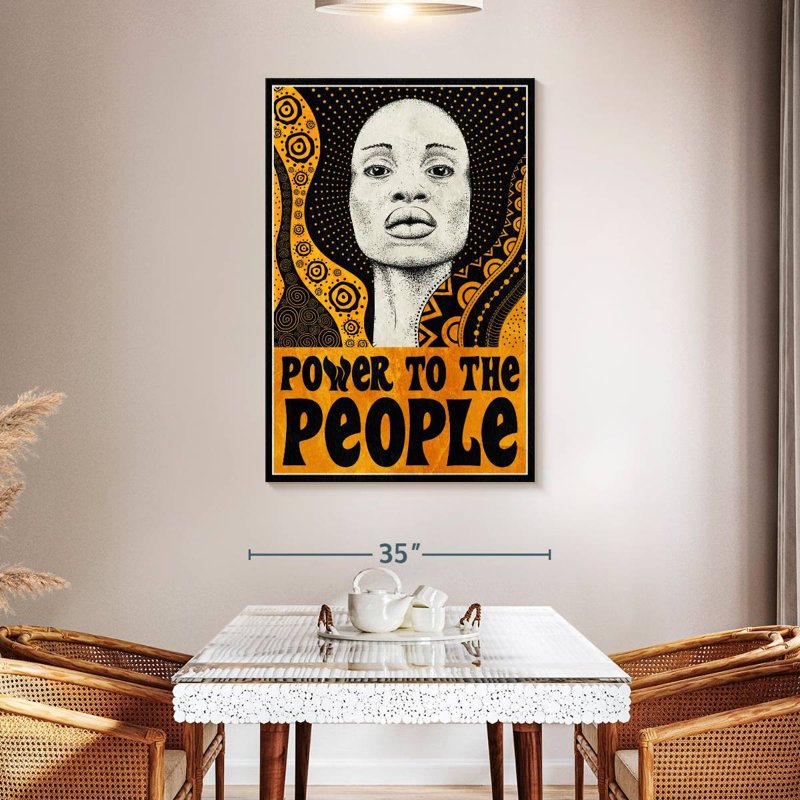 Leisha Power To The Leisha, H 48 po x l 32 po