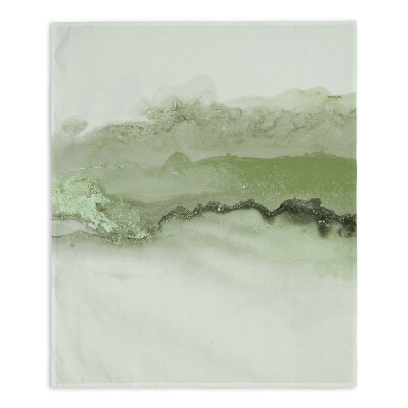Tapisserie en polyester polyester, H 60 po x l 50 po, Bleu