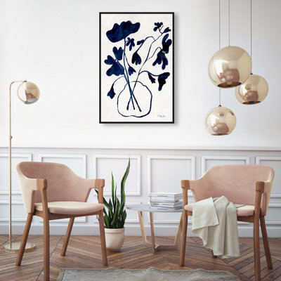 Anemone Vase II - peinture sur toile