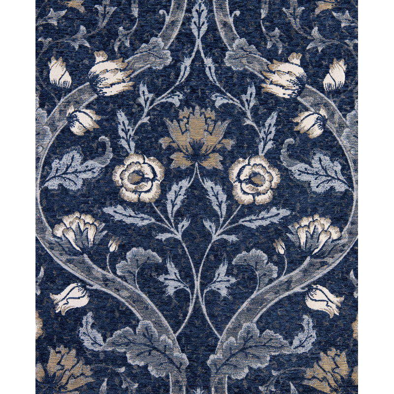 Cynthia Floral Ruffled Window Valance