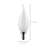 4 Watt (40 Watt Equivalent), CA10 LED, Dimmable Light Bulb, Cool White E12/Candelabra Base-89286791
