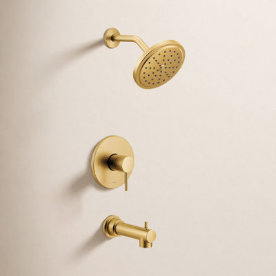 Ensemble de garniture de baignoire et de douche à 1 poignée Align M-Core 3-Series, valve requise