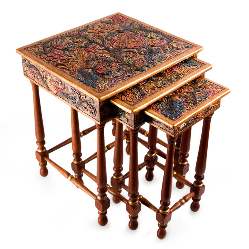 Kaiya Solid Wood Nesting Tables