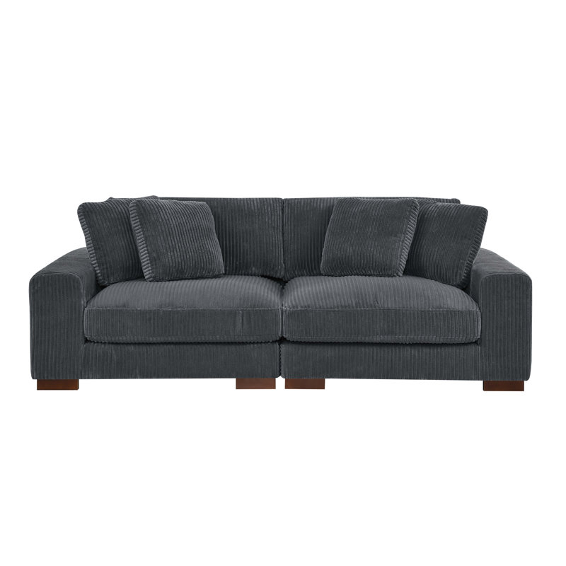 Kijuana 89'' Corduroy Sofa