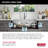 Delta Lenta™ Undermount 16 Gauge Stainless Steel Single Bowl Kitchen Sink with Accessories-80712676