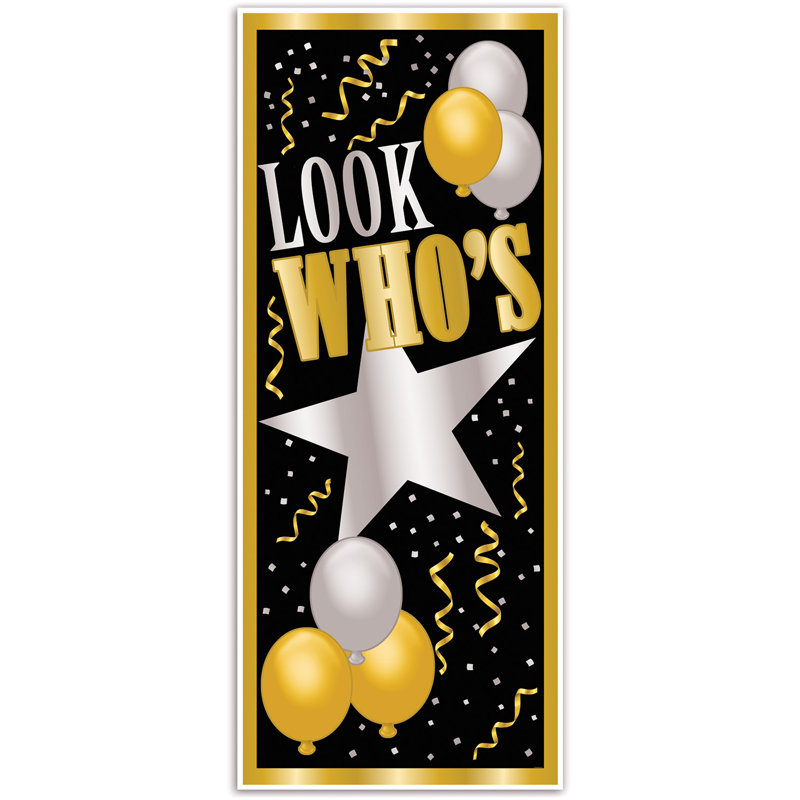 Housse pour porte Look Who's