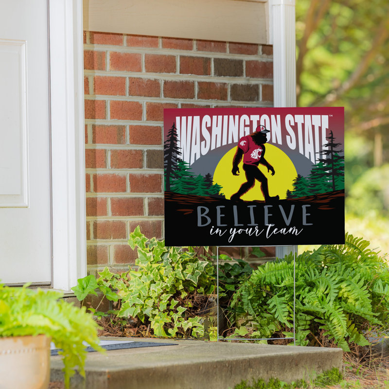 Enseigne de cour de l'Université Washington State, Bigfoot