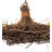 Twigs 6 - Light Dimmable Geometric Chandelier