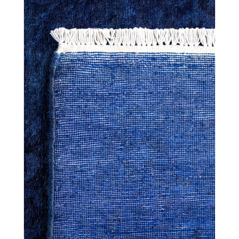 Overyed One-of-a-Kind Runner 2'7" X 11'7" Hand Knotted Area Rug