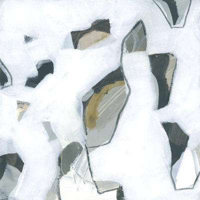 Marble Flecks II - Wrapped Canvas Print