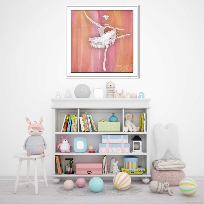 The Recital 2 (Square) par By Jodi - impression, Cadre blanc, H 25,5 po x l 25,5 po x P 1 po