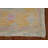 Vegetable Dye Oushak Turkish Runner Rug 3x14