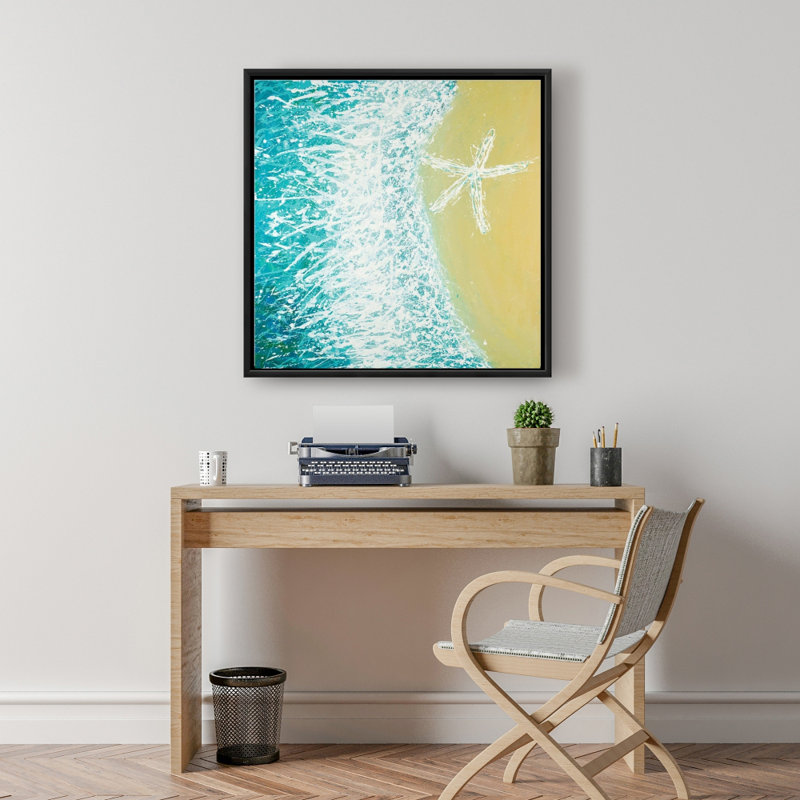 «Right Side Seastar And A Wave»
