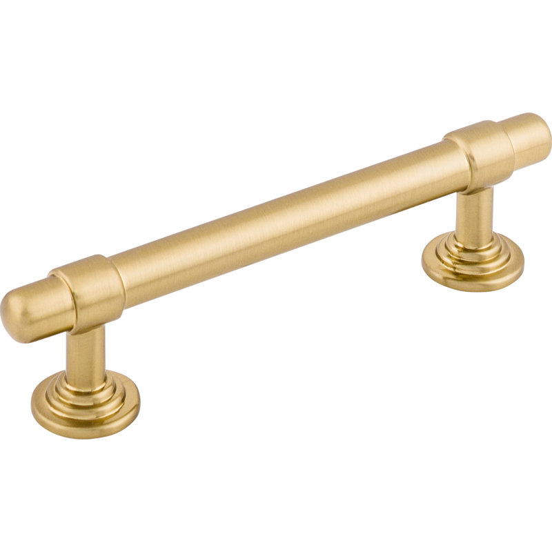 Ellis 5 1/16" Center to Center Bar Pull, Honey Bronze, 3 3/4" Center to Center
