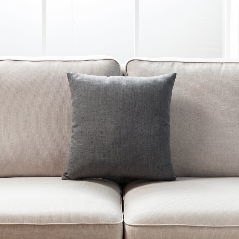 Polyester Insert Pillow, 18"H x 18"W, Gray