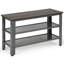 Banc à chaussures à 3 niveaux avec range-chaussures industriel-1011660074