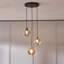 Rotan 3 - Light Cluster Pendant