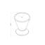 Begonia Outdoor Side Table , 16'' in. W 16'' in. D-98705504