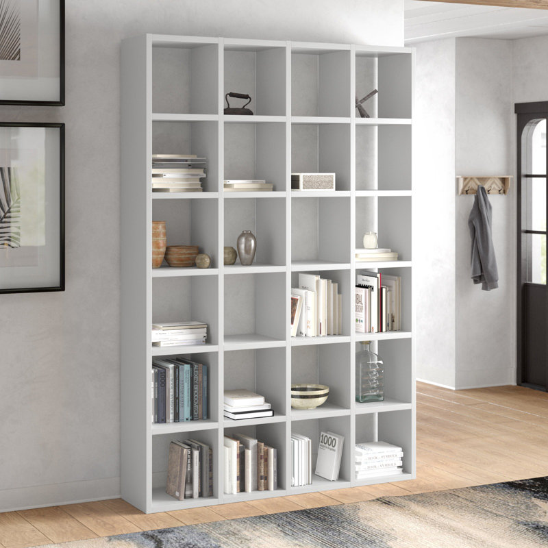 Araeya Bookcase, Pure White