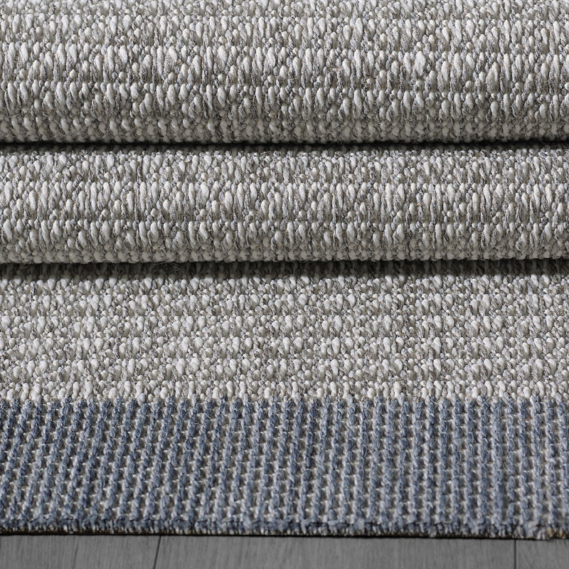 Premium Area Rug 5.2 x 7.5 Feet, Soft Grey, 100% Polypropylene | 1,600 g/m² | 67,200 Thread Points | Vacuum Cleaner Safe, Spot Clean Only | Ideal for Living Room, Bedroom & Office Decor, Durable & Stylish Design