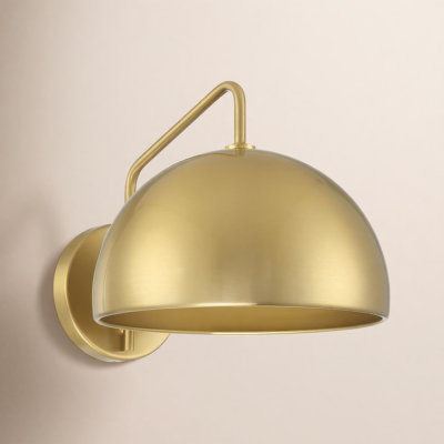 Darrah Single Light Steel Dimmable Wall Sconces