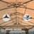 Gazebo, Outdoor Gazebo with Double Roofs, Privacy Curtains, Mosquito Nettings, Heavy Duty Metal Frame Party Tent Canopy for Patio, Backyard, Deck, Lawn-110583018-110583015
