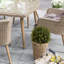 Boule de protection contre les rayons UV topiaire pour l'intérieur et l'extérieur vente chaude plantes artificielles verdure décoration en pot 55 cm 2 pièces / ensemble-1095899355