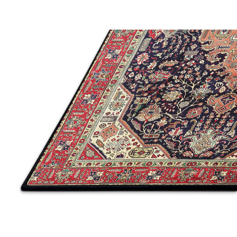 Oriental Indoor Rug, Rectangle 4' x 6'