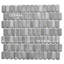 Hudson Capsule 12-1 / 4 po X 13 1/8 po Carreau de mosaïque en porcelaine-116015042