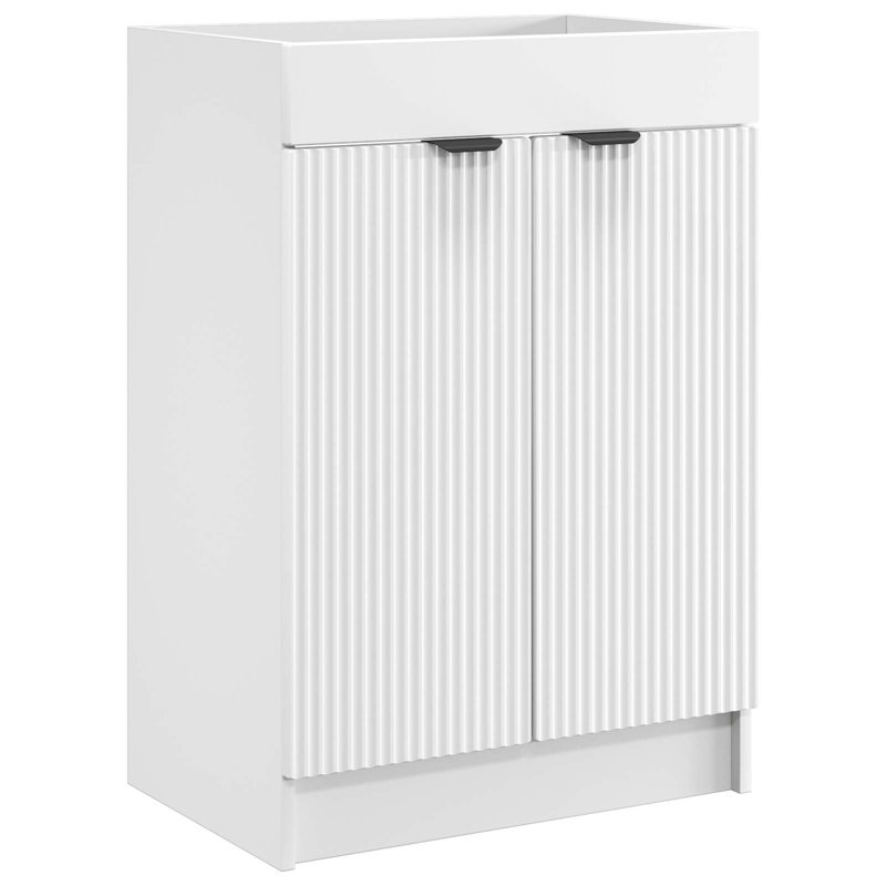 78.5cm Bathroom Vanity Base Only, White