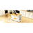 Large Rolling Kitchen Island With Drop Leaf, Power Outlet, Internal Storage Racks, 5 Open Side Racks, 2 Drawers, An Adjustable Shelf-1805793441