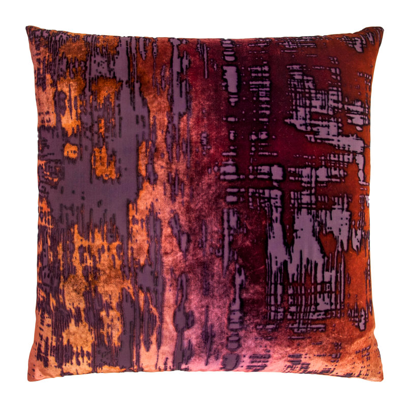 Square Pillow Cover & Insert, Wildberry, 20"H x 20"W