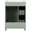 Armoire de meuble-lavabo 24 po - Lavabo en céramique, fonctionnelle, peu encombrante, 24 po-745287217