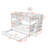 Stairway Full-Over-Full Bunk Bed With Twin Size Trundle, Storage And Guard Rail For Bedroom, Dorm - Gray-124768934