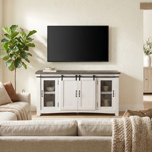 Meuble télé en bois massif Kinsella