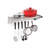 Coppins Steel Rectangle Wall Mounted Pot Rack-1743405441